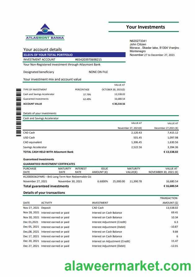 Montenegro Atlasmont excel pdf